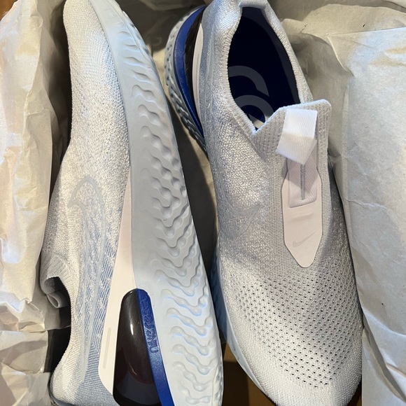 Nike Epic React Flyknit Hydrogen Blue - Picture 1 of 4